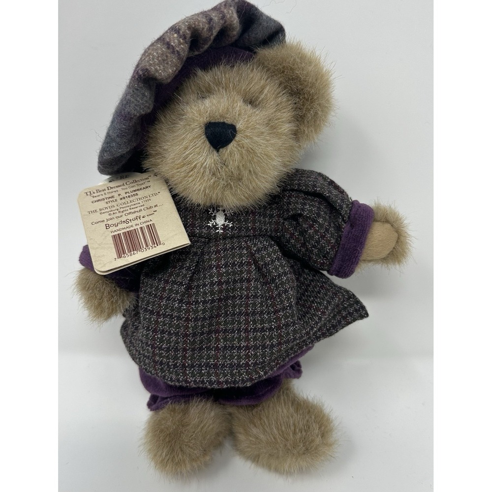 Boyd's Bears Christine P. Plumbeary T.J.'s Best Dressed Collection Style #918355